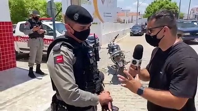 Em Pombal, bandidos assaltam mercadinho e após se envolverem em acidente abandonam fruto do roubo