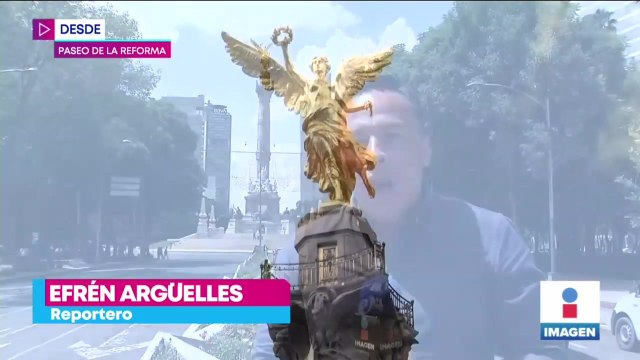 Retiran vallas metálicas del Ángel de la Independencia