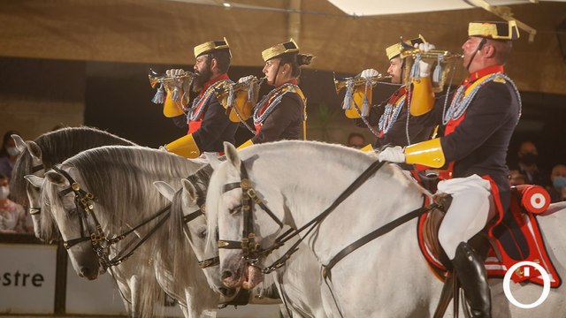 La Guardia Civil celebra un espectáculo ecuestre y solidario en Caballerizas Reales