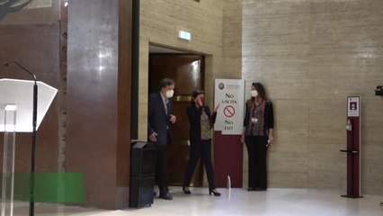 Parisi acclamato alla Sapienza dopo il Nobel: "E' cambiato l'interesse nella scienza"