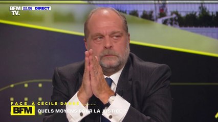 Manque de magistrats: Éric Dupond-Moretti estime que "l'on n'est pas loin du bon chiffre"