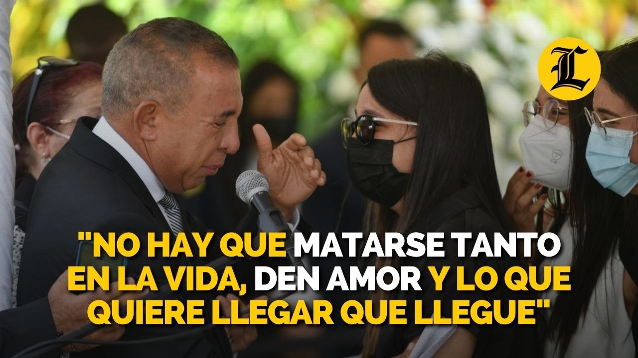 Padre de Leslie Rosado dice unas ultimas palabras de despedida a su hija