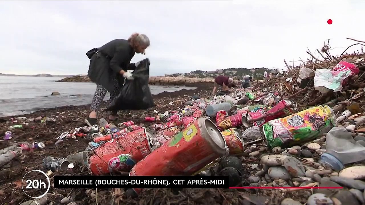 Marseille : après la pluie, la ville sous les déchets