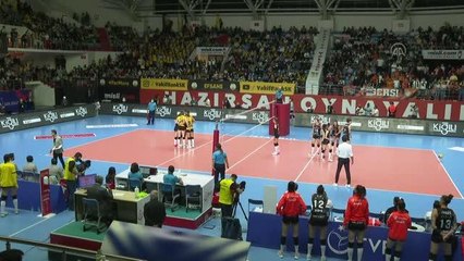 VakıfBank'ta Spor Toto Şampiyonlar Kupası sevinci