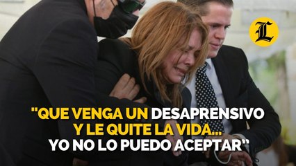Madre de Leslie Rosado: "Que venga un desaprensivo y le quite la vida... Yo no lo puedo aceptar”