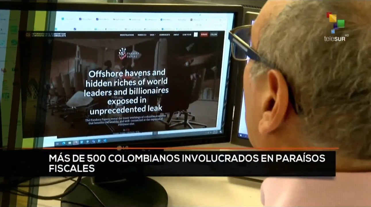 teleSUR Noticias 05-10 17:30: Más de 500 Colombianos se encuentran involucrados en paraísos fiscales