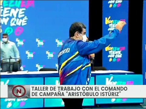 Pdte. Maduro asiste a taller de trabajo del Comando de Campaña Aristóbulo Istùriz