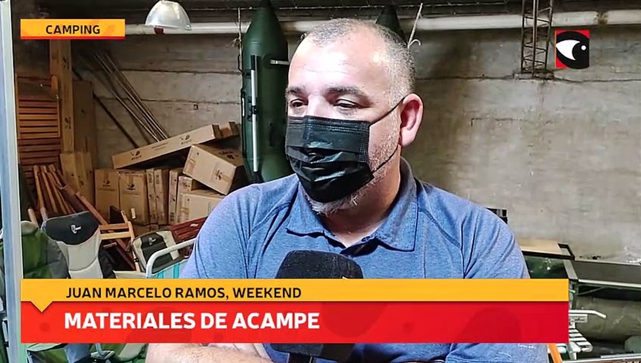Materiales de acampe