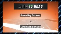 Green Bay Packers at Cincinnati Bengals: Moneyline