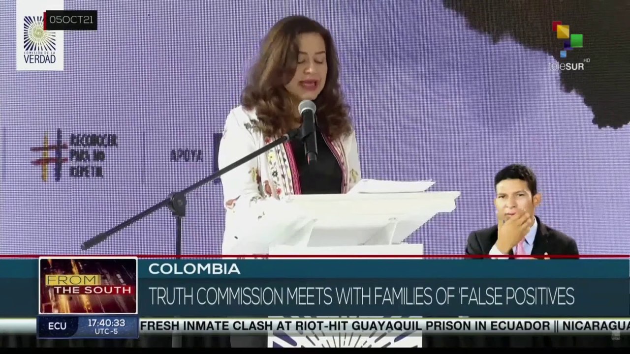 FTS 18:30 05-10: Colombia’s truth commission meets with false positives victims
