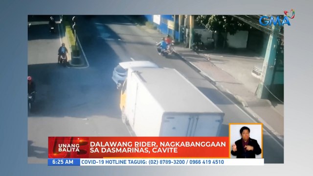 Dalawang rider, nagkabanggaan sa Dasmariñas, Cavite | UB