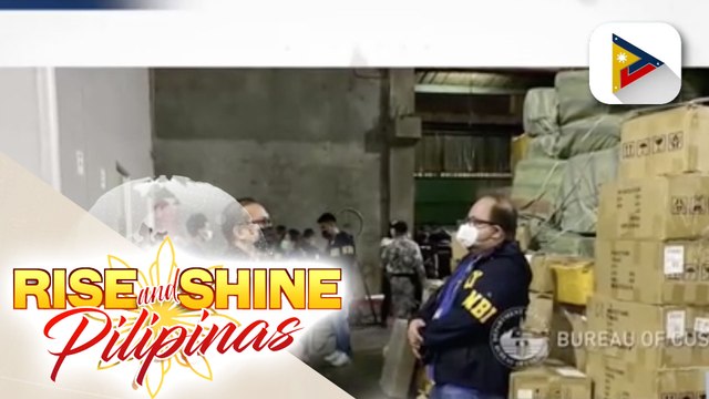 Kahon-kahong imported cosmetic products at supplements, nasabat ng BOC sa warehouse sa Valenzuela