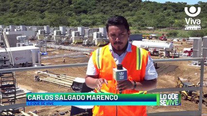 Puerto Sandino: avanza en un 85% construcción de planta de gas natural