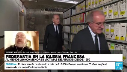 Pierre Vignon: "El reporte tendrá consecuencias sobre la Iglesia Católica mundial"