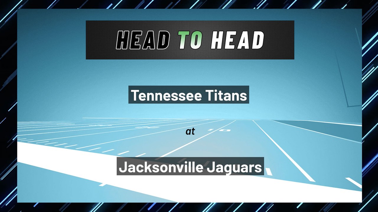 Tennessee Titans at Jacksonville Jaguars: Moneyline