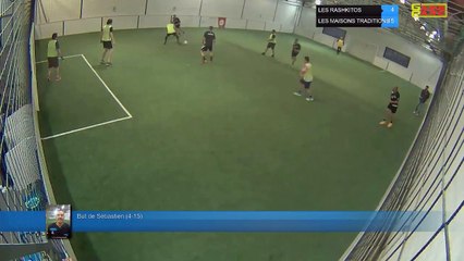 But de Sébastien  (4-15) - LES RASHKITOS Vs LES MAISONS TRADITIONS - 05/10/21 19:00 - LIGUE 3