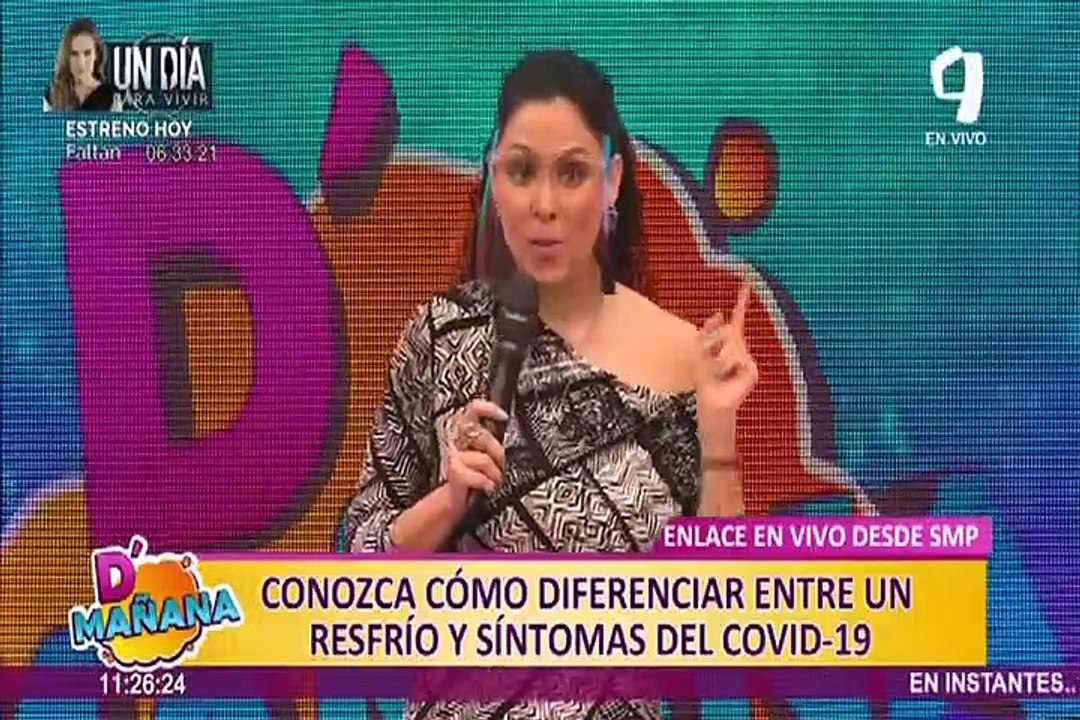 Consultorio D’Mañana: ¿cómo saber si tengo gripe o COVID-19?