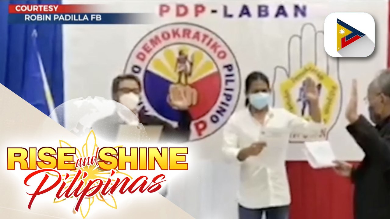 Aktor na si Robin Padilla at kapatid na Rommel Padilla, sumama na sa kampo ng PDP-Laban Cusi Faction