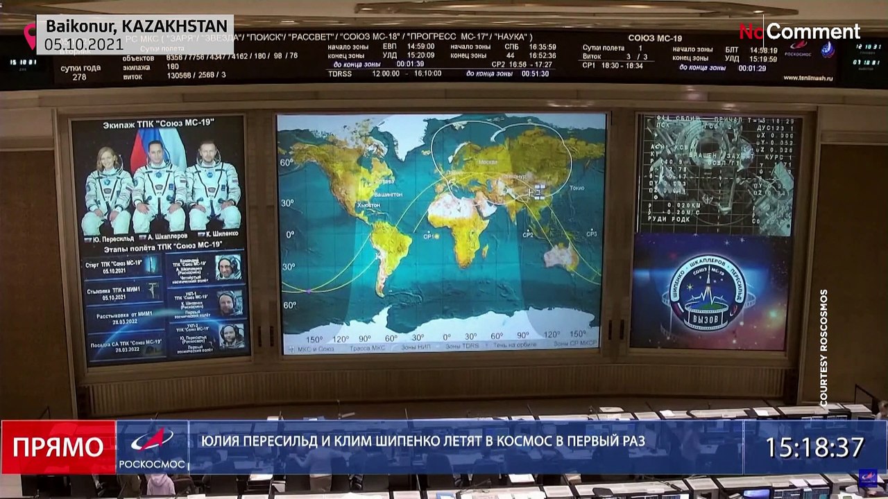 Erste Dreharbeiten im All: Filmteam zwölf Tage auf Raumstation ISS