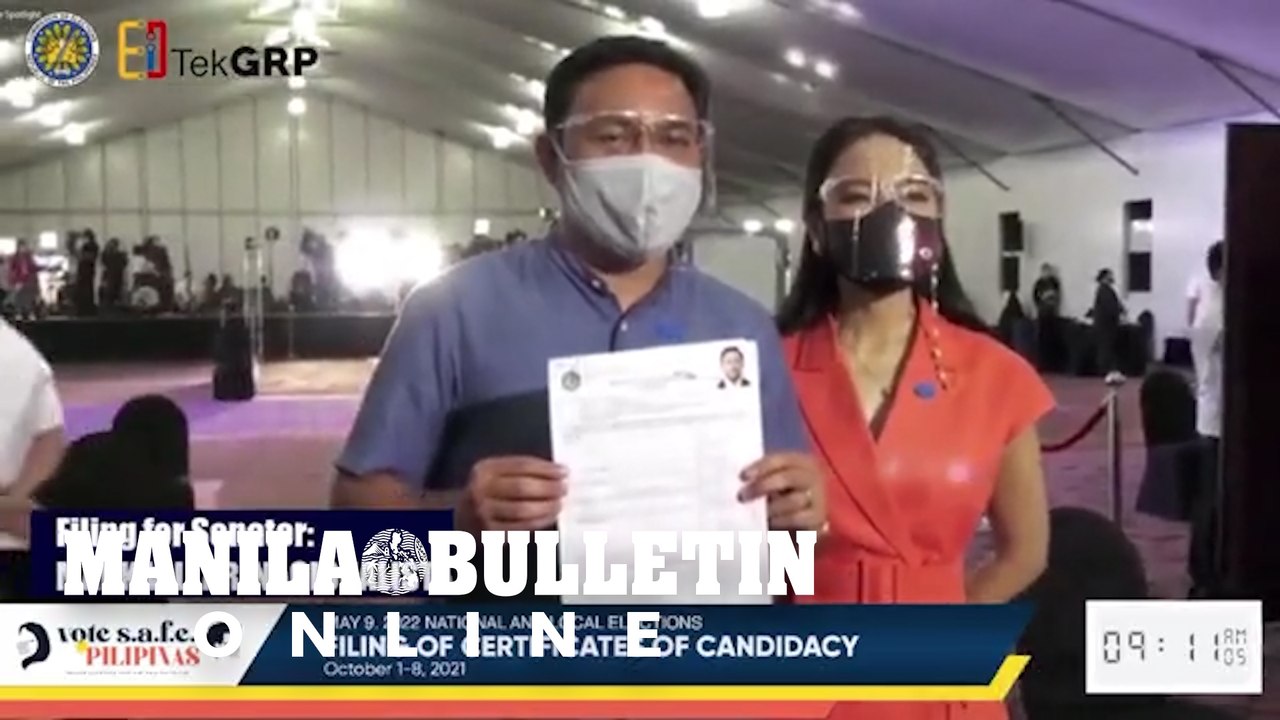 Ex-DPWH Sec. Mark Villar files COC for senator