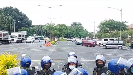 Bongbong Marcos arrive in Sofitel to file COC