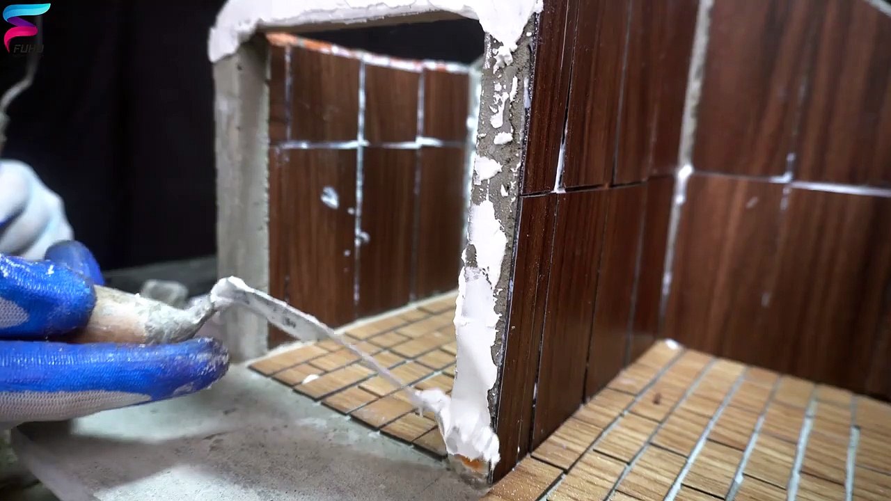 How to make the most beautiful mini house bricklaying in the mountain - Part 2 _ Full HD 4K