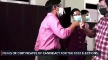 Dictator's son Bongbong Marcos files candidacy for president