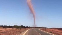 'Head-turning TWISTER caught swirling in Western Australia'