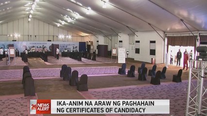 Ika-anim na araw ng paghahain ng Certificate of Candidacy | 24 Oras News Alert