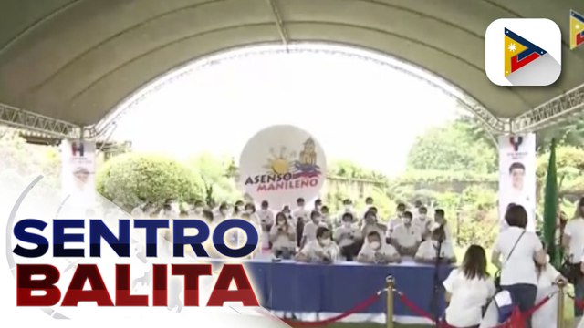 Manila Vice Mayor Honey Lacuna, naghain ng kandidatura sa pagka-alkalde; Yul Servo, tatakbong running mate ni Lacuna