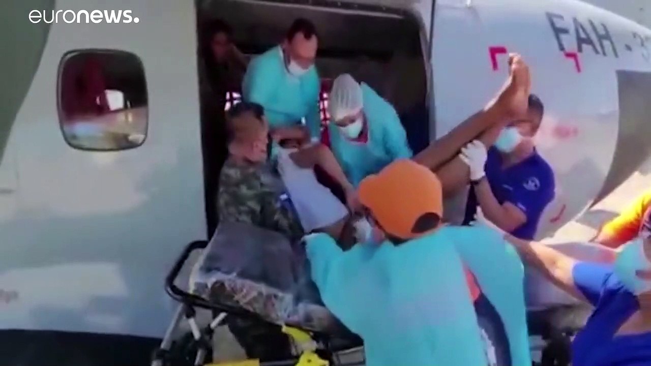 El presidente de Honduras promete reconstruir las viviendas devastadas por el incendio