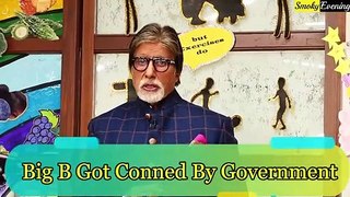 Amitabh Bachchan Gets Conned By Government Over His Pandemic Caller Tune