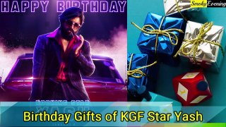 KGF Actor Yash Birthday Gifts From Big Stars #HappyBirthday2021