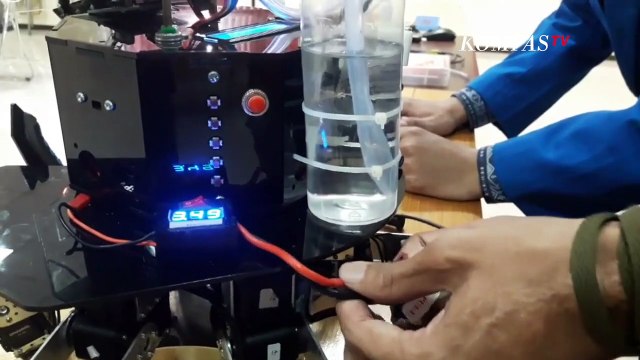 Robot SAR 2021, Robot Karya Mahasiswa UMP yang Mampu Memadamkan Api