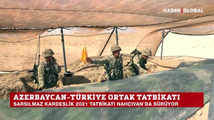 Yol ver Türk'ün Bayrağına! Türkiye-Azerbaycan ortak tatbikatından özel görüntüler!