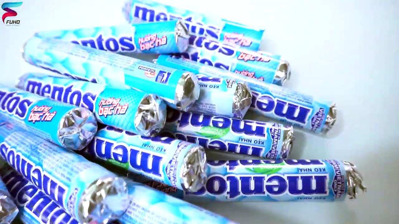 How to build a Awesome mini GARAGE from mentos vs Coca Cola