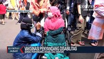 Ribuan Penyandang Disabilitas Mendapat Vaksinasi