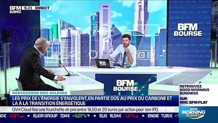 Vincent Auriac (Axylia) : Les prix de l'énergie s'envolent, en partie due au prix du carbone et à la transition écologique - 05/10