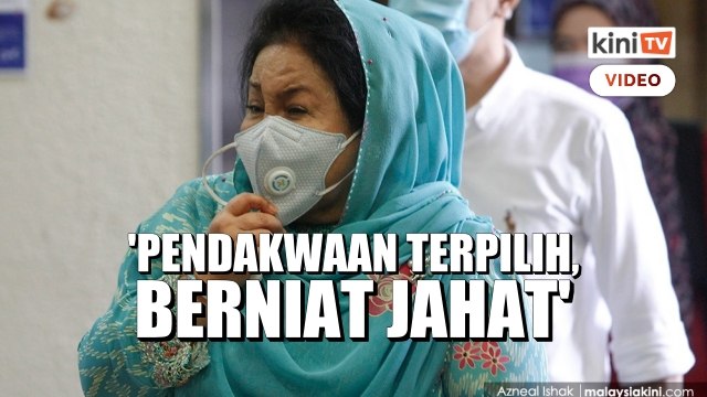 Rosmah menangis ketika beri keterangan kes rasuah
