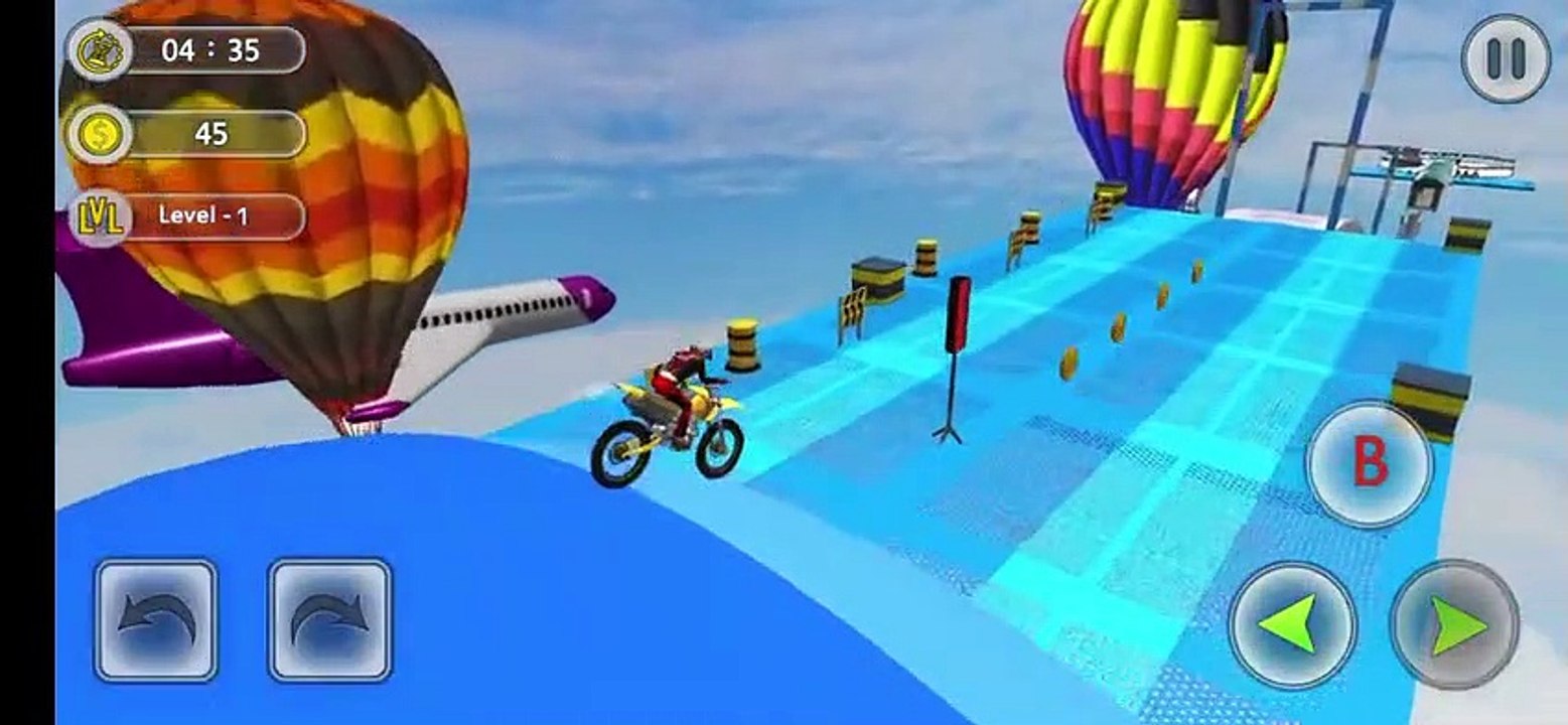 Bike Stunt Racing 3D Bike Games  Free Games 2021  Android Gameplay