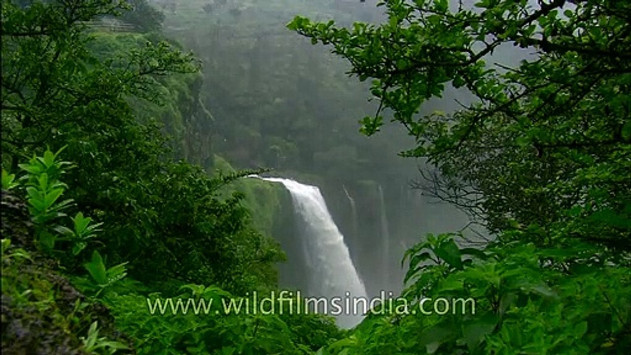 Lingmala waterfall in Mahabaleshwar