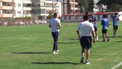 SPOR İskenderun'da Riekerink, sahaya indi