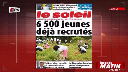 Infos du matin - 06 Octobre 2021 - Yenekay yi ak Cherif Dia