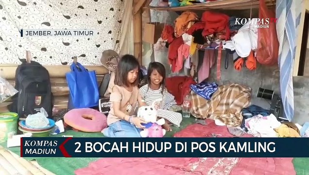 2 Bocah Hidup Di Pos Kamling