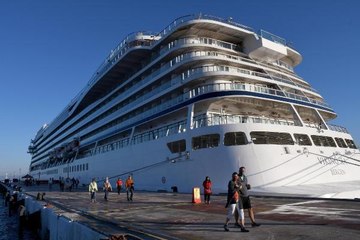 YUNANİSTAN YASAĞI KALDIRDI, 'VİKİNG SEA' KUŞADASI'NA İLK SEFERİNİ YAPTI