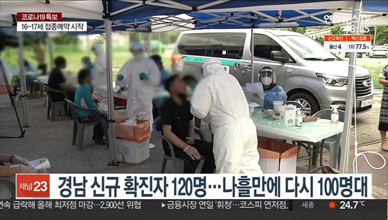 비수도권, 공장 등 외국인 근로자 집단 감염 계속