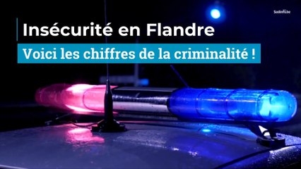 Les chiffres de la criminalité en Flandre