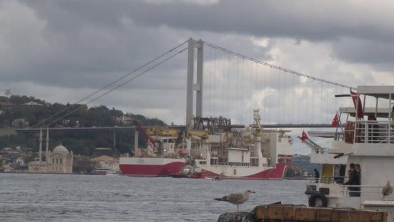 Yavuz Sondaj Gemisi Karadeniz'e hareket etti