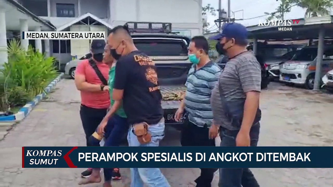 Perampok Sadis Ditembak Polisi