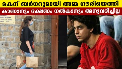 Gauri khan tried to visit aryan with McDonald's burger but NCB denied